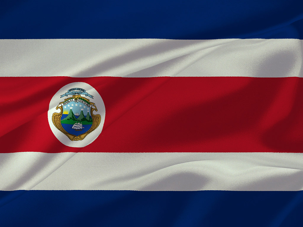 Costa Rica Flagge 015