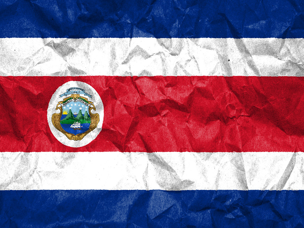 Costa Rica Flagge 019