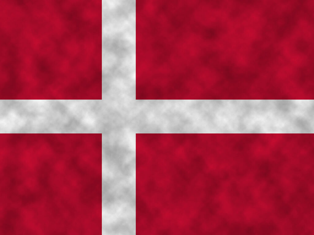 Flagge Dänemarks 011