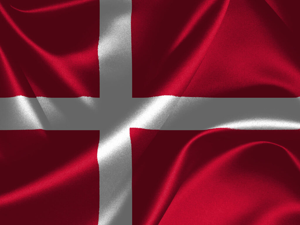 Flagge Dänemarks #014