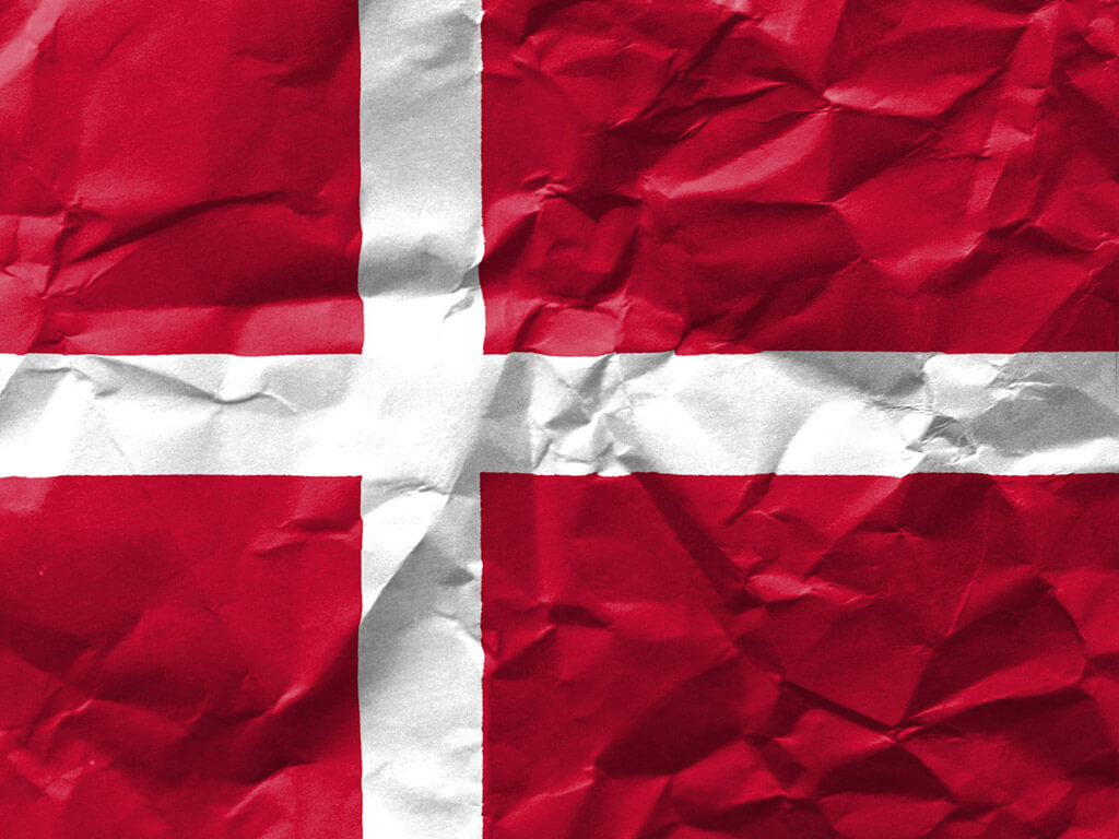 Flagge Dänemarks 018