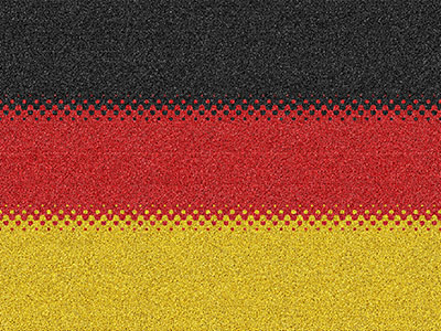Flagge Deutschland - deutsche Fahne