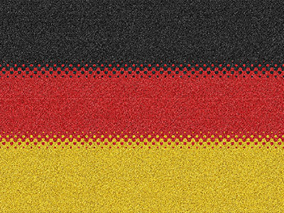 Flagge Deutschland - deutsche Fahne