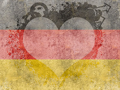 Flagge Deutschland - deutsche Fahne