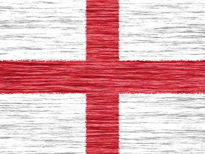 Die Flagge Englands