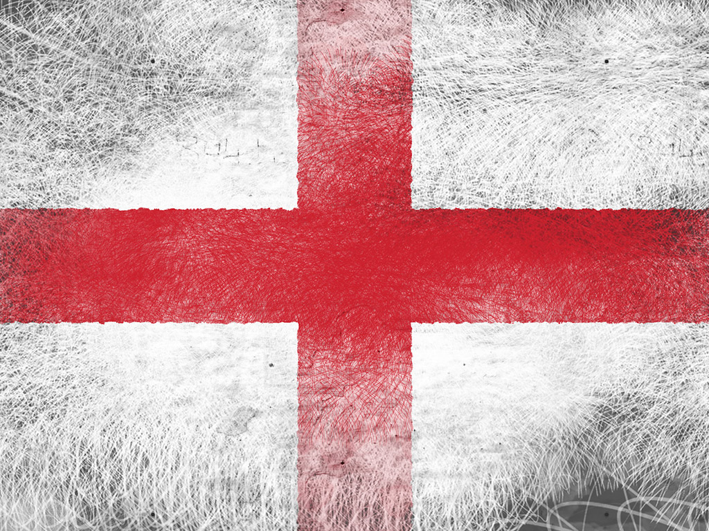 Englische Flagge 012