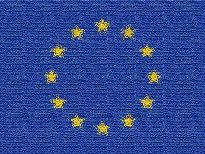 Europaflagge - EU - die Fahne der Europäische Union