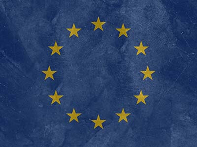 Europaflagge - EU - die Fahne der Europäische Union