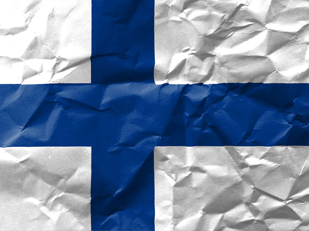 Flagge Finnlands 018