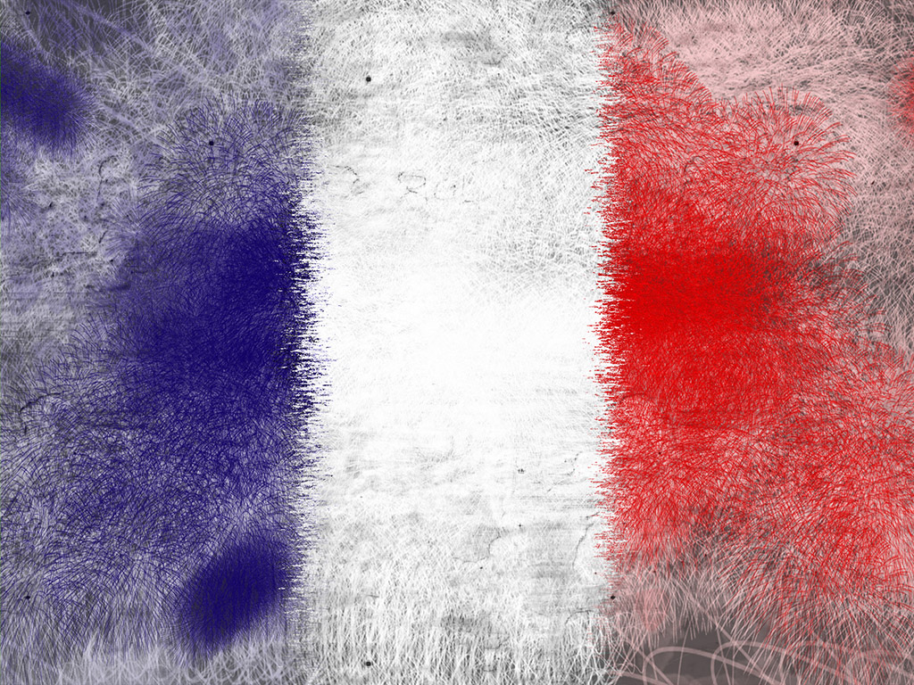 Flagge Frankreichs 012