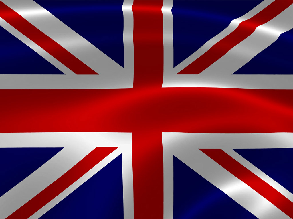 Die Flagge des Vereinigten Königreiches - Union Jack