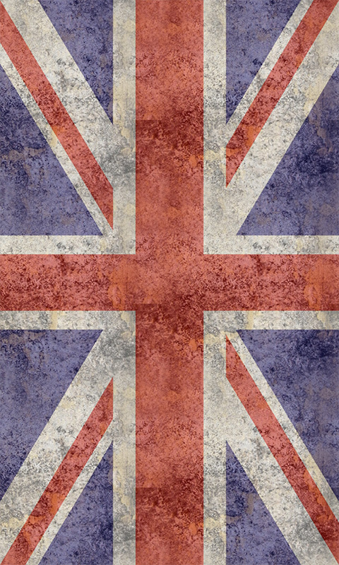 Flagge des Vereinigten Königreiches - britische Flagge