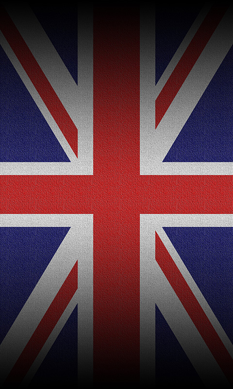 Flagge des Vereinigten Königreiches - britische Flagge
