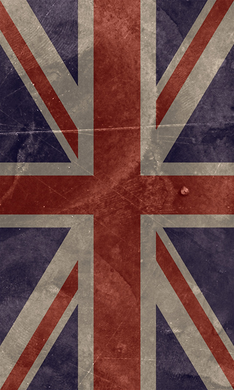 Flagge des Vereinigten Königreiches - britische Flagge