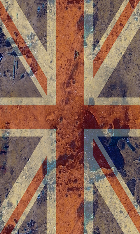 Flagge des Vereinigten Königreiches - britische Flagge