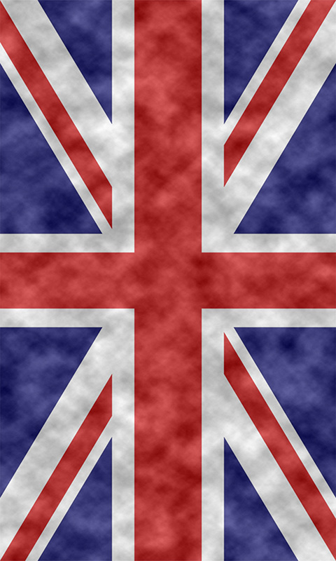 Flagge des Vereinigten Königreiches - britische Flagge