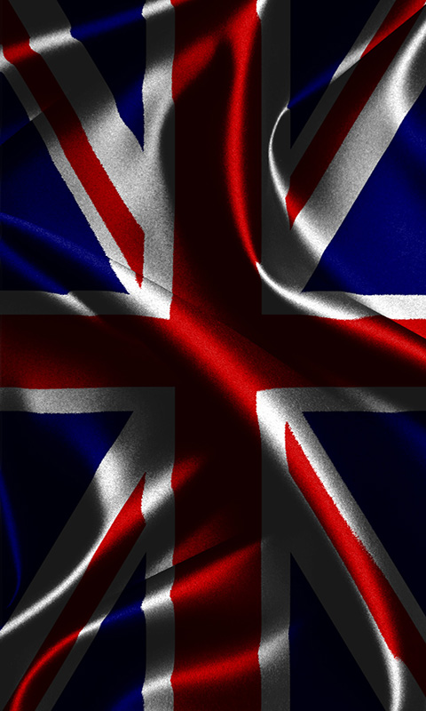 Flagge des Vereinigten Königreiches - britische Flagge