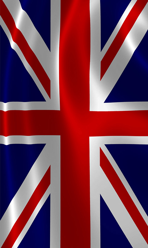 Flagge des Vereinigten Königreiches - britische Flagge