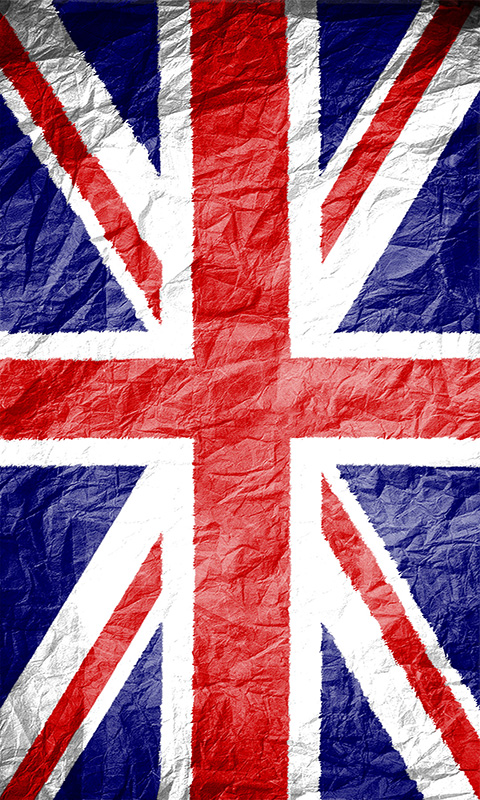 Flagge des Vereinigten Königreiches - britische Flagge