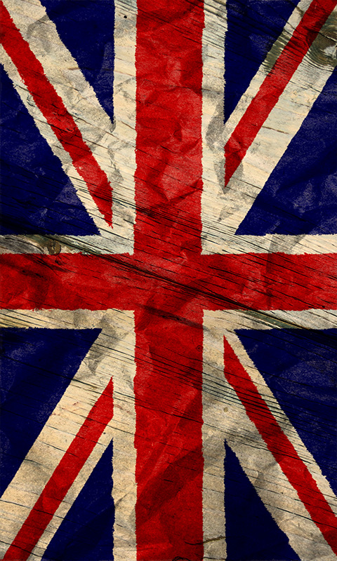 Flagge des Vereinigten Königreiches - britische Flagge