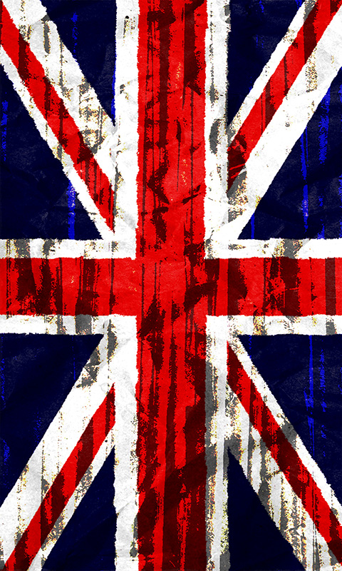 Flagge des Vereinigten Königreiches - Union jack