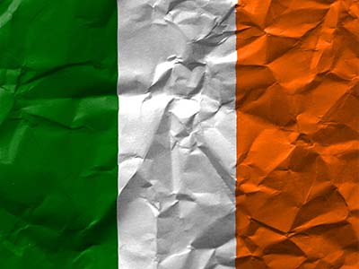 Flagge Irlands - irische Fahne