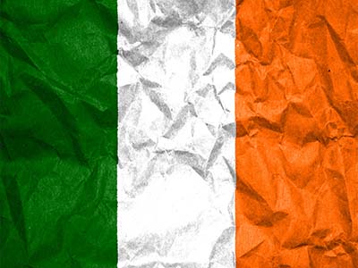 Flagge Irlands - irische Fahne