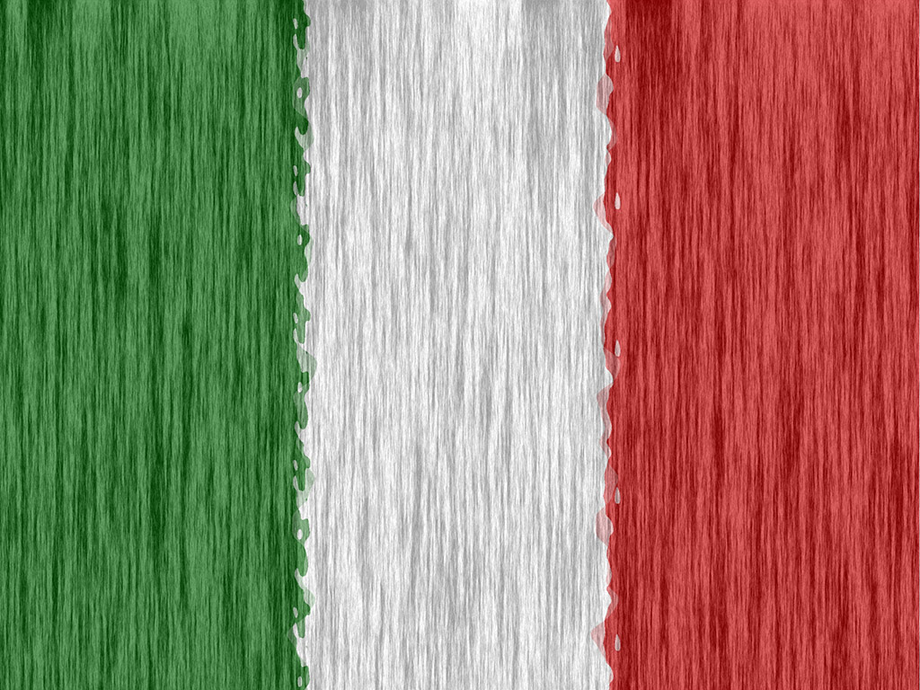 Flagge Italien #008