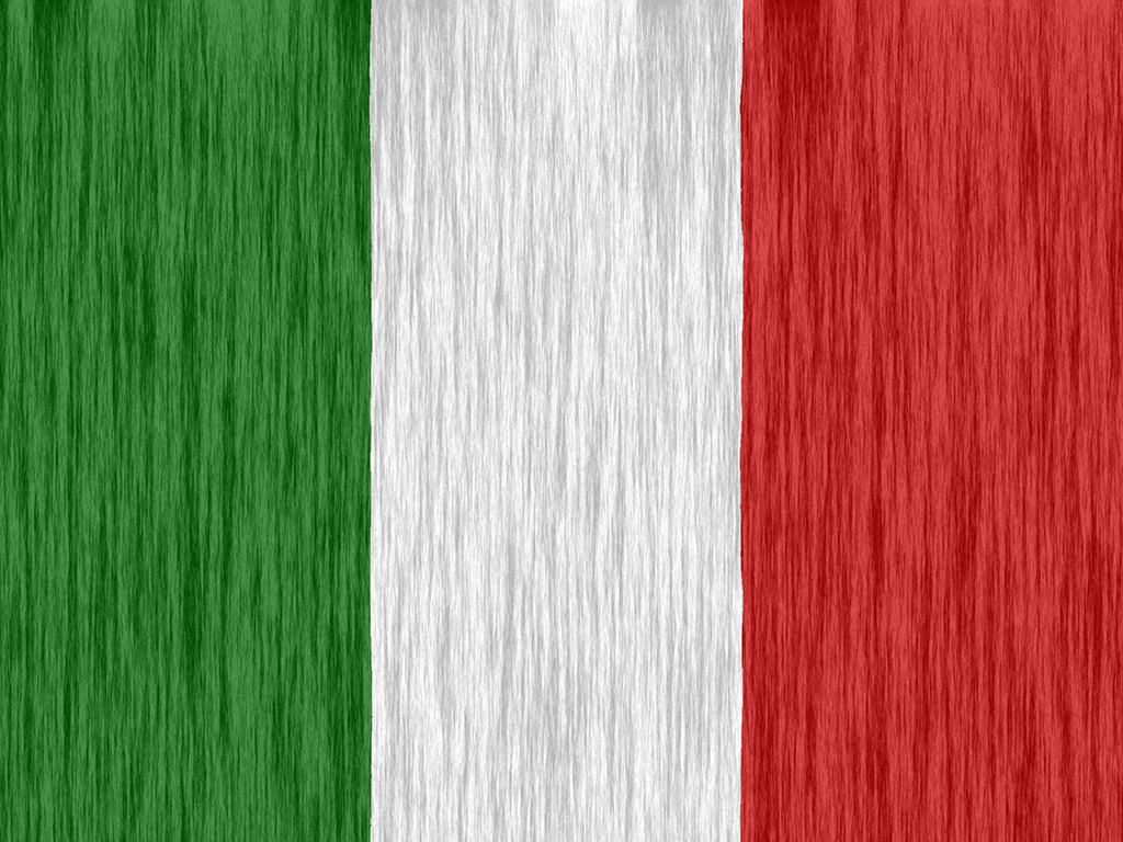 Flagge Italien #009