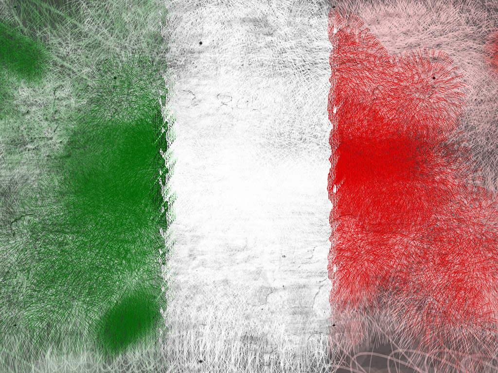 Flagge Italien #012