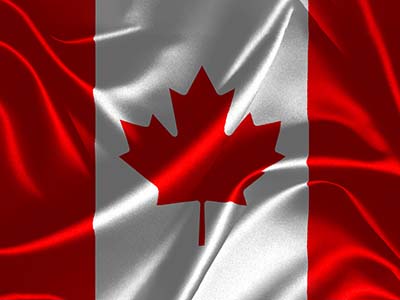 Kanadische Flagge #014