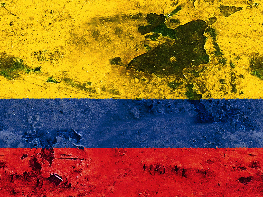 Kolumbianische Flagge 007