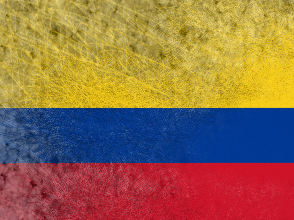 Kolumbianische Flagge 013