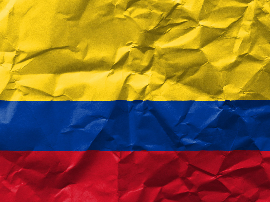 Kolumbianische Flagge 018