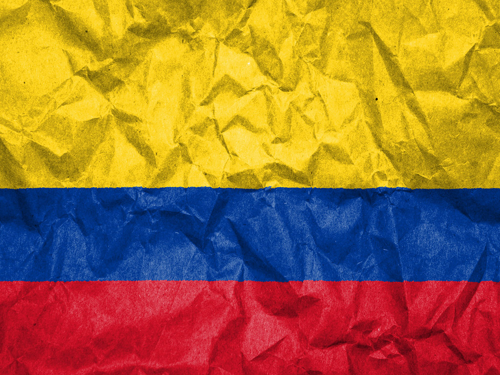 Kolumbianische Flagge 019