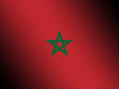 Marokko Flagge #005
