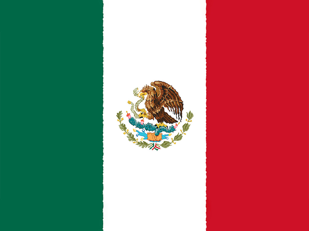 Mexikanische Flagge 003