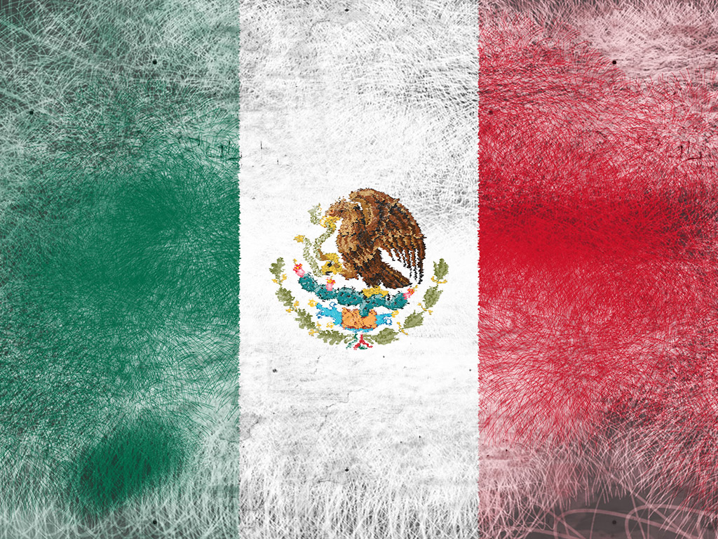 Mexikanische Nationalflagge