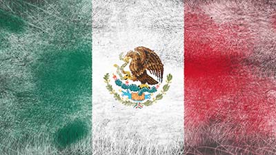 Mexikanische Nationalflagge - Einheit, Stolz, Patriotismus - grün, weiss, rot