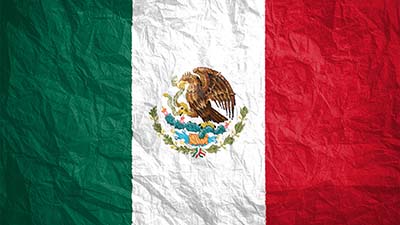 Mexikanische Nationalflagge - Einheit, Stolz, Patriotismus - grün, weiss, rot