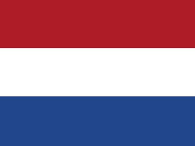 Flagge der Niederlande - Fahne - Nationalflagge - Trikolore