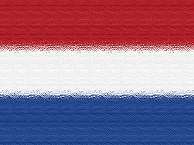 Flagge der Niederlande - Fahne - Nationalflagge - Trikolore