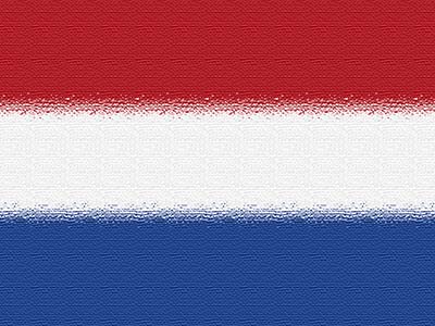 Flagge der Niederlande - Fahne - Nationalflagge - Trikolore