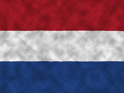 Flagge der Niederlande - Fahne - Nationalflagge - Trikolore