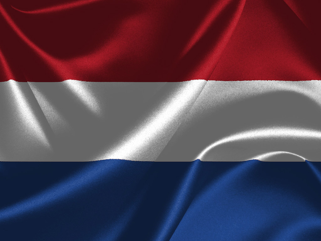 Flagge der Niederlande 014