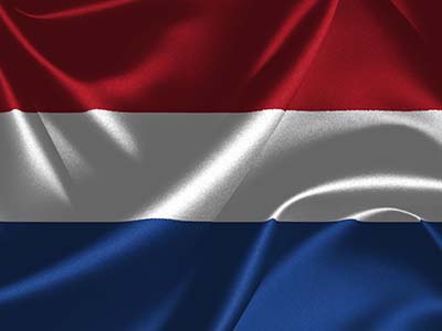 Die Flagge der Niederlande