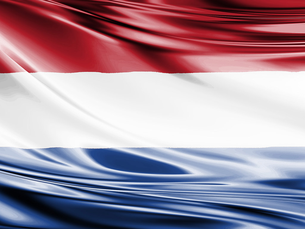 Flagge der Niederlande 016 - Hintergrundbild