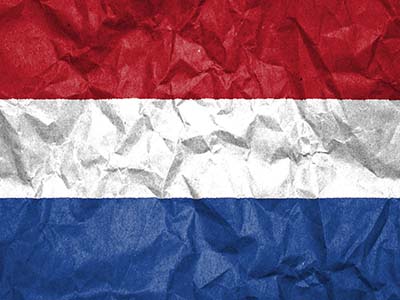 Flagge der Niederlande - Fahne - Nationalflagge - Trikolore