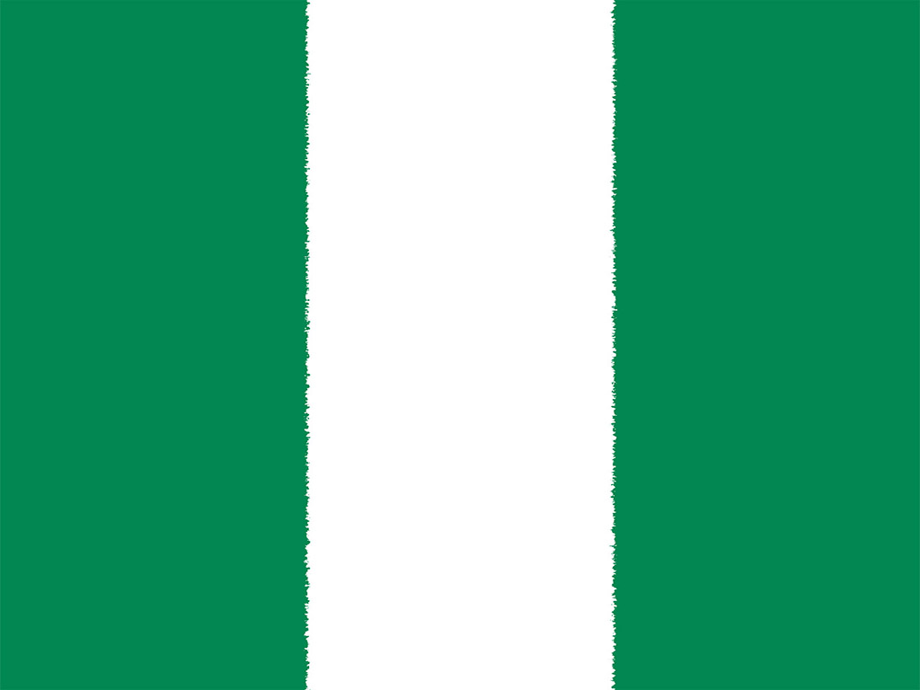 Nigeria Flagge 003