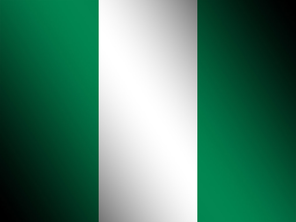 Nigeria Flagge 005
